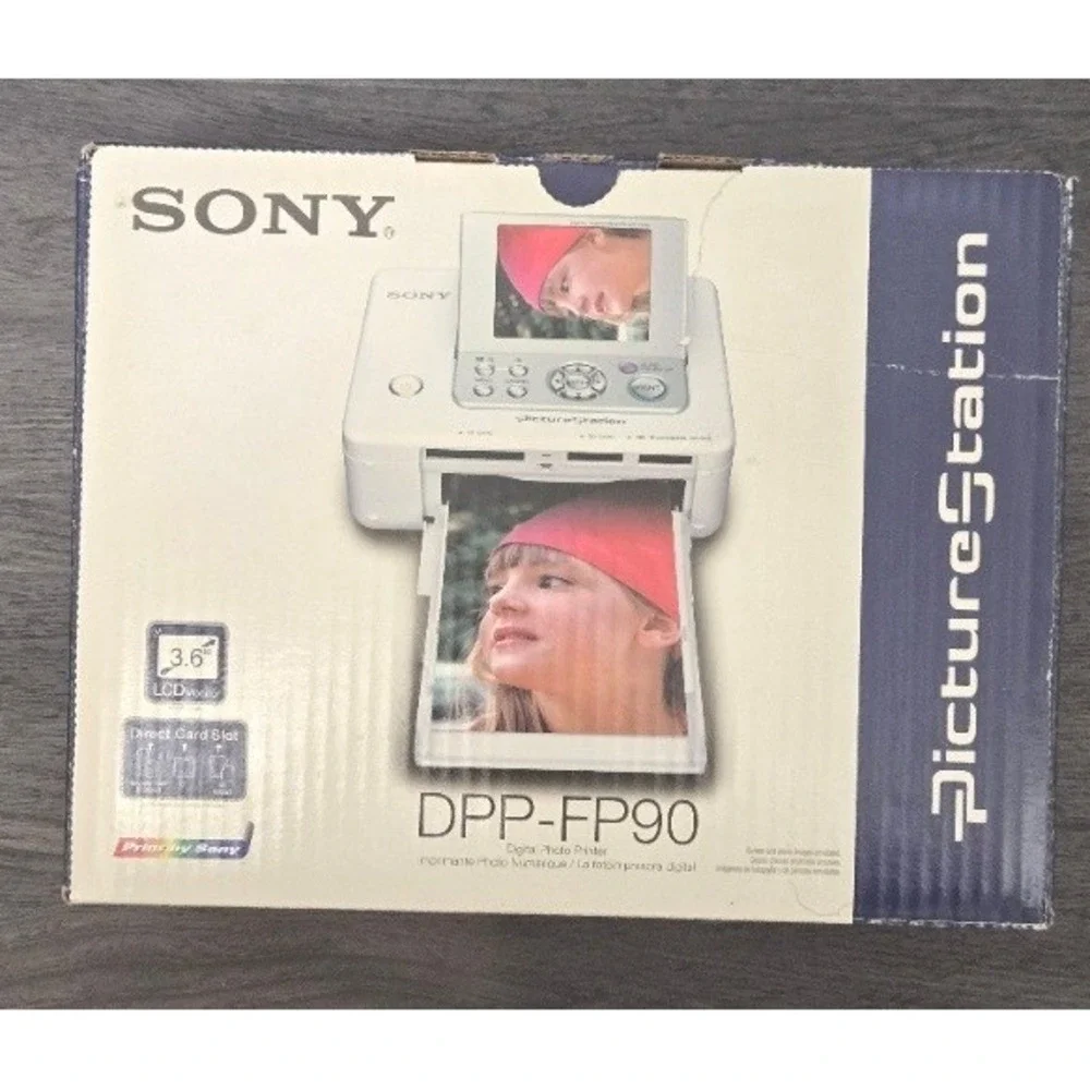Sony PictureStation DPP-FP90 Digital Photo Printer Boxed Complete Bundle‎